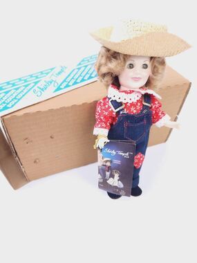 Vintage Ideal Shirley Temple 8" Doll - Rebecca of Sunnybrook Farm - 1982 w/tags
